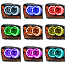 Load image into Gallery viewer, Oracle Dodge Durango 04-06 Halo Kit - ColorSHIFT w/ Simple Controller
