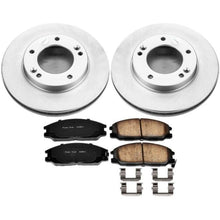 Cargar imagen en el visor de la galería, Power Stop 03-06 Kia Sorento Front Z17 Evolution Geomet Coated Brake Kit