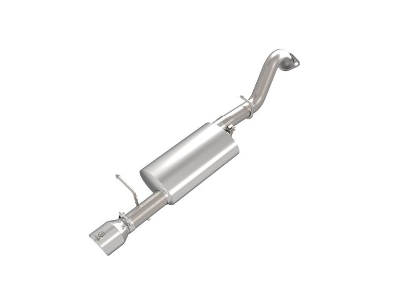 aFe 14-19 Toyota Corolla 1.8L Takeda 2.5in 304SS Axle-Back Exhaust w/ Polished Tip