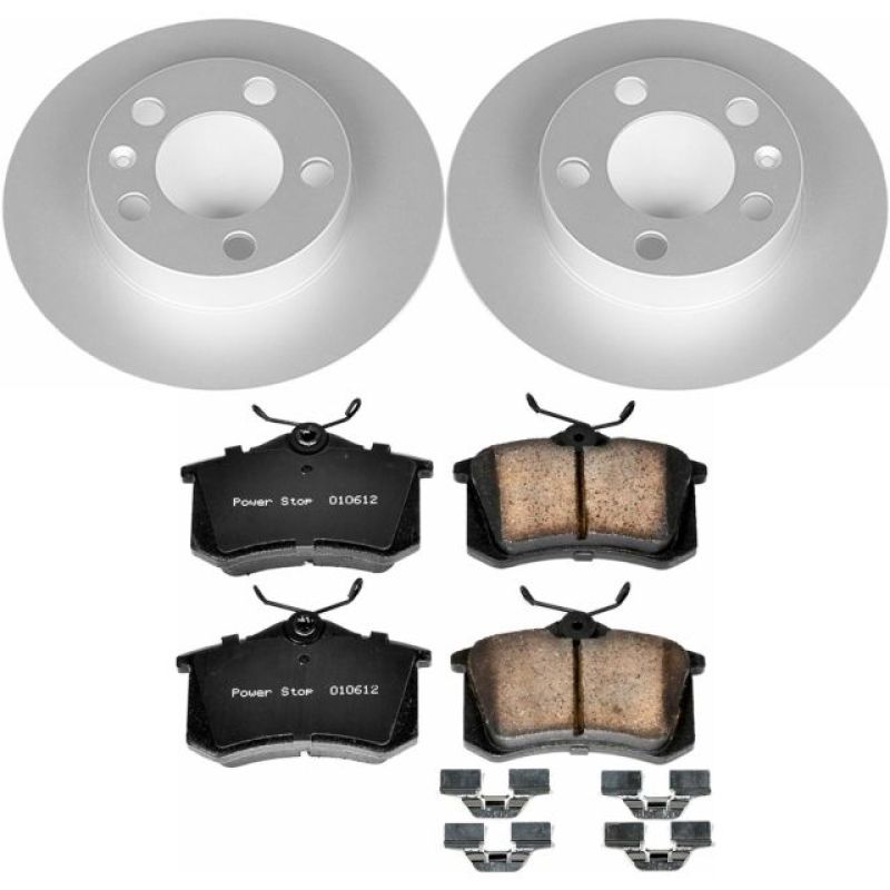 Power Stop 98-10 Volkswagen Beetle Rear Z23 Evolution Sport Coated Brake Kit