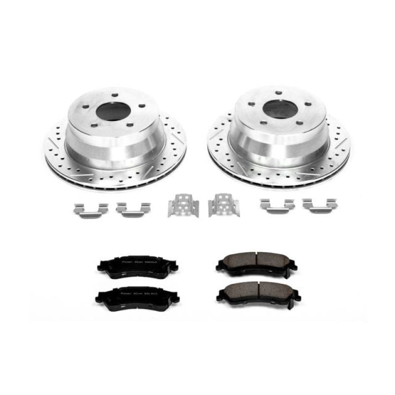 Power Stop 97-05 Chevrolet Blazer Rear Z23 Evolution Sport Brake Kit