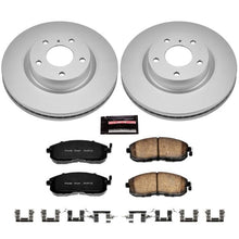 Cargar imagen en el visor de la galería, Power Stop 03-05 Infiniti G35 Front Z17 Evolution Geomet Coated Brake Kit