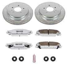 Cargar imagen en el visor de la galería, Power Stop 03-07 Cadillac CTS Rear Z26 Street Warrior Brake Kit