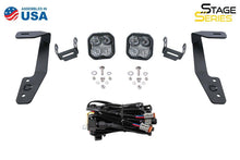 Cargar imagen en el visor de la galería, Diode Dynamics 18-21 Subaru Crosstrek Stage Series 2in LED Ditch Light Kit - Yellow Pro Combo