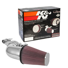 Cargar imagen en el visor de la galería, K&amp;N 2017 Harley-Davidson H/D Touring Models Aircharger Performance Intake - Chrome