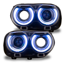 Cargar imagen en el visor de la galería, Oracle 15-21 Dodge Challenger RGB+W Headlight DRL Upgrade Kit - ColorSHIFT - BC1