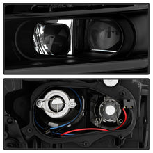 Load image into Gallery viewer, xTune 14-18 Chevy Impala (Excl Limited) DRL Halogen Proj Headlights - Blk Smk (PRO-JH-CIM15-LB-BSM)