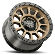Cargar imagen en el visor de la galería, ICON Hulse 17x8.5 / 5x150 / 25mm / 5.75in BS Satin Bronze w/ Gloss Black Lip