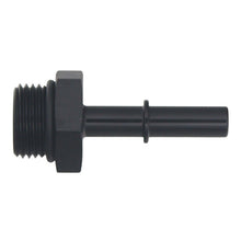 Load image into Gallery viewer, DeatschWerks 8AN ORB Male to 5/16in Male EFI Quick Connect Adapter - Anodized Matte Black