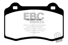Cargar imagen en el visor de la galería, EBC 2018+ Dodge Durango 6.4L SRT Extra Duty Rear Brake Pads
