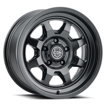 Load image into Gallery viewer, ICON Nuevo 17x8.5 / 5x150 / 25mm Offset / 5.75in BS Satin Black Wheel