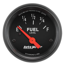 Cargar imagen en el visor de la galería, Autometer Z Series 52mm 240 Empty / 33 Full Fuel Level Gauge