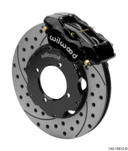 Cargar imagen en el visor de la galería, Wilwood Dynalite Front Big Brake Kit 11.00in SRP Drilled &amp; Slotted Rotors - Black