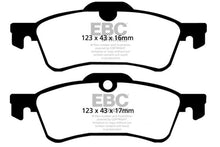 Cargar imagen en el visor de la galería, EBC 02-03 Mini Hardtop 1.6 Greenstuff Rear Brake Pads