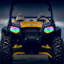 Cargar imagen en el visor de la galería, Oracle 08-19 Polaris RZR 570/800/900 Dynamic RGB+W Headlight Halo Kit - - Dynamic