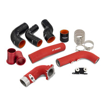 Cargar imagen en el visor de la galería, Mishimoto 2023+ Toyota GR Corolla Intercooler &amp; Pipe Kit - Silver Cooler - Red Pipes
