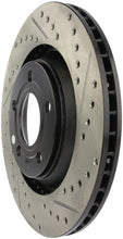 Cargar imagen en el visor de la galería, StopTech Slotted &amp; Drilled Sport Brake Rotor