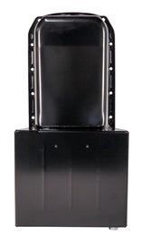 Moroso 80-85 Chevrolet SBC (w/Passenger Side Dipstick) Wet Sump 7qt 8.25in Steel Oil Pan - Black