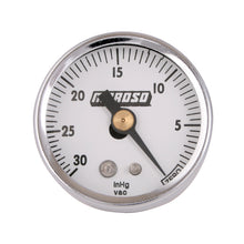 Cargar imagen en el visor de la galería, Moroso Vacuum Gauge - 0-30in Hg - 1.5in Diameter