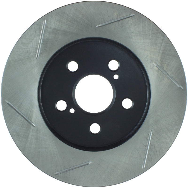 StopTech 09-11/14-15 Toyota Corolla / 10-15 Toyota Prius Rear Left Sport Slotted Rotor