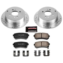 Cargar imagen en el visor de la galería, Power Stop 06-07 Hyundai Accent Rear Z23 Evolution Sport Brake Kit