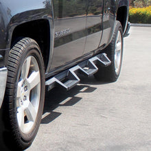 Cargar imagen en el visor de la galería, Westin 14-18 Chevrolet Silverado 1500 DC 6.5ft Bed HDX Drop W2W Nerf Step Bars - Tex. Blk