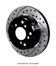 Cargar imagen en el visor de la galería, Wilwood Rotor-1.91in Offset-SRP-BLK-Drill-RH 12.19 x .810 - 5 x 5.50