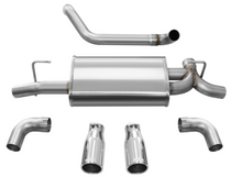 Cargar imagen en el visor de la galería, Corsa 2018-2024 Jeep Wrangler JL 2.5in Dual Rear Exit Polished Tips Sport Axle-Back Exhaust