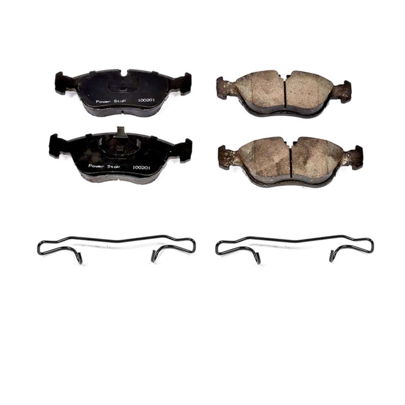 Power Stop 93-97 Volvo 850 Front Z17 Evolution Ceramic Brake Pads w/Hardware