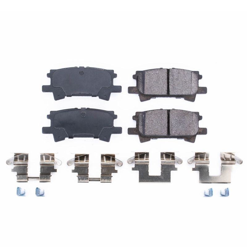 Power Stop 04-06 Lexus RX330 Rear Z17 Evolution Ceramic Brake Pads w/Hardware