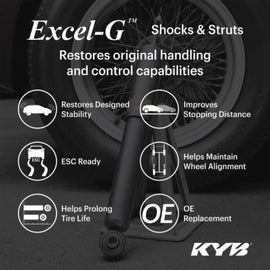 KYB 19-20 Hyundai Santa Fe / 23-25 KIA Telluride (Exc. X-Line & X-Pro) Excel-G Strut - Front Left