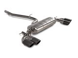 Akrapovic 2021+ Audi S3 Sportback (8Y) Evolution Line Cat Back (Titanium) w/Carbon Tips