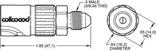 Cargar imagen en el visor de la galería, Wilwood Quick Disconnect - Female Side -3 AN