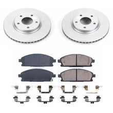 Cargar imagen en el visor de la galería, Power Stop 04-09 Nissan Quest Front Z17 Evolution Geomet Coated Brake Kit