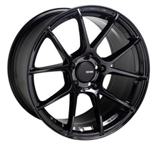 Cargar imagen en el visor de la galería, Enkei TS-V 18x8.5 5x114.3 45mm Offset 72.6mm Bore Gloss Black Wheel