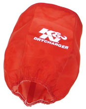Cargar imagen en el visor de la galería, K&amp;N Drycharger Air Filter Wrap Red 6in Base ID x 5in Top ID x 6.5in Height