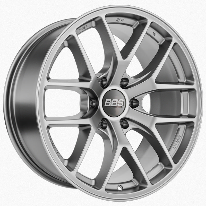 BBS TS-P 18x9in - 6x135 - 87.1 CB - ET12 - Satin Silver Wheel