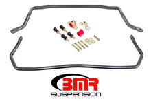 Cargar imagen en el visor de la galería, BMR 78-87 G-Body Front &amp; Rear Sway Bar Kit w/ Bushings - Black Hammertone