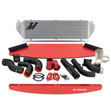 Cargar imagen en el visor de la galería, Mishimoto 2023+ Toyota GR Corolla Intercooler &amp; Pipe Kit - Silver Cooler - Black Pipes