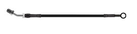 Goodridge 84in Universal Clutch Line w/Blk Zinc Fittings & Blk Hose - Straight Banjo w/AN3 Fitting