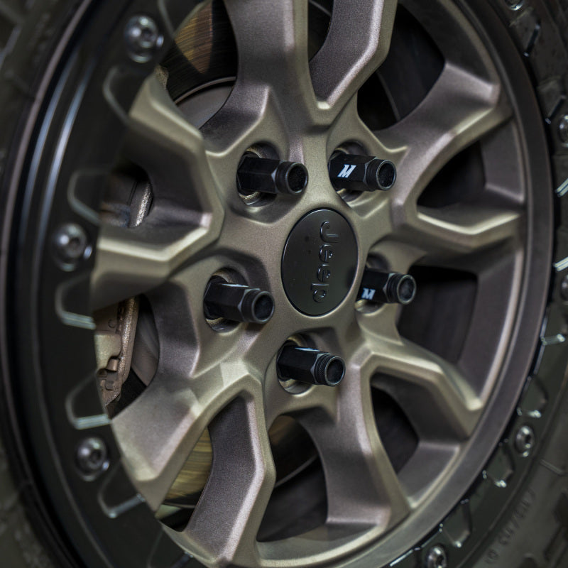 Mishimoto Steel Locking Lug Nuts M14x1.5 20pc Set Black