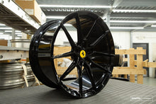 Load image into Gallery viewer, Vossen x Novitec NF9 20x9in - 5x114.3 BP - ET35 - Gloss Black Ferrari 488 / F8 Front Wheel