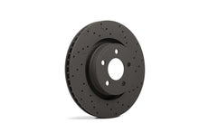 Cargar imagen en el visor de la galería, Hawk Talon 2008 Buick Enclave Drilled and Slotted Front Brake Rotor Set