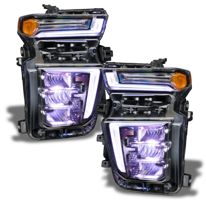 Oracle 20-21 Chevy Silverado HD 2500RGB Headlight Demon Eye Kit - w/o Controller