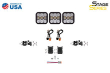 Cargar imagen en el visor de la galería, Diode Dynamics SS5 Pro Universal CrossLink 3-Pod Lightbar - Yellow Driving