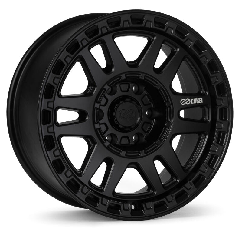 Enkei Trail-Tracker 20x9 / 6x139.7 BP / ET39 / 106.1mm Bore - Matte Black Wheel