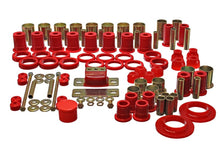 Cargar imagen en el visor de la galería, Energy Suspension 78-87 Oldsmobile Cutlass/442/F-85/Europa Red Hyper-flex Master Bushing Set