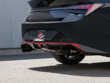 Cargar imagen en el visor de la galería, aFe Takeda Hyundai Elantra N 22-23 L4-2.0L (t) 3in SS Axle-Back Exhaust System w/ Black Tips