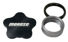Cargar imagen en el visor de la galería, Moroso Universal Filler Cap Kit - 1-3/8-12 - Aluminum Bung - Black Anodized