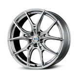 Gram Lights 57FXZ Limited Edition 18x7.5 +50 5-114.3 Sunlight Silver Wheel